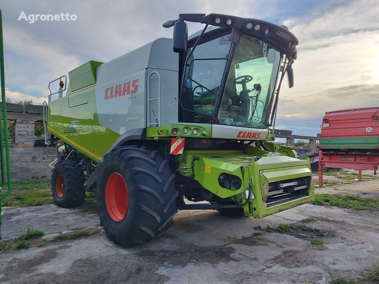 Claas Lexion 760  cosechadora de cereales