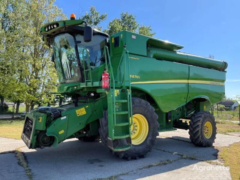 John Deere S 670i cosechadora de cereales