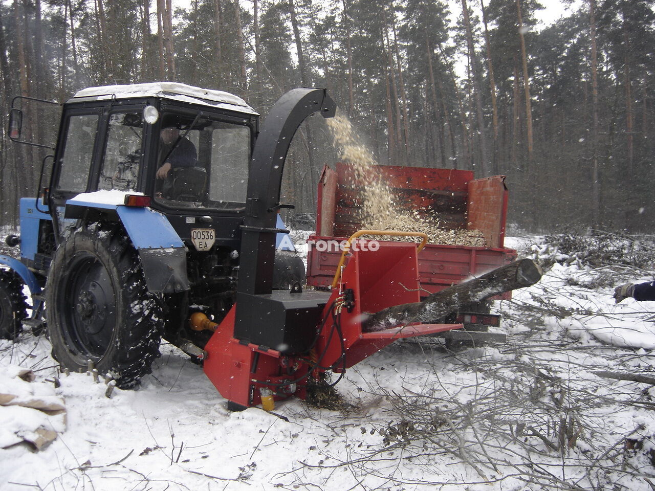 Lvovselmash Derevopodribniuiucha mashyna RM160T (navisna na traktor) biotrituradora nueva