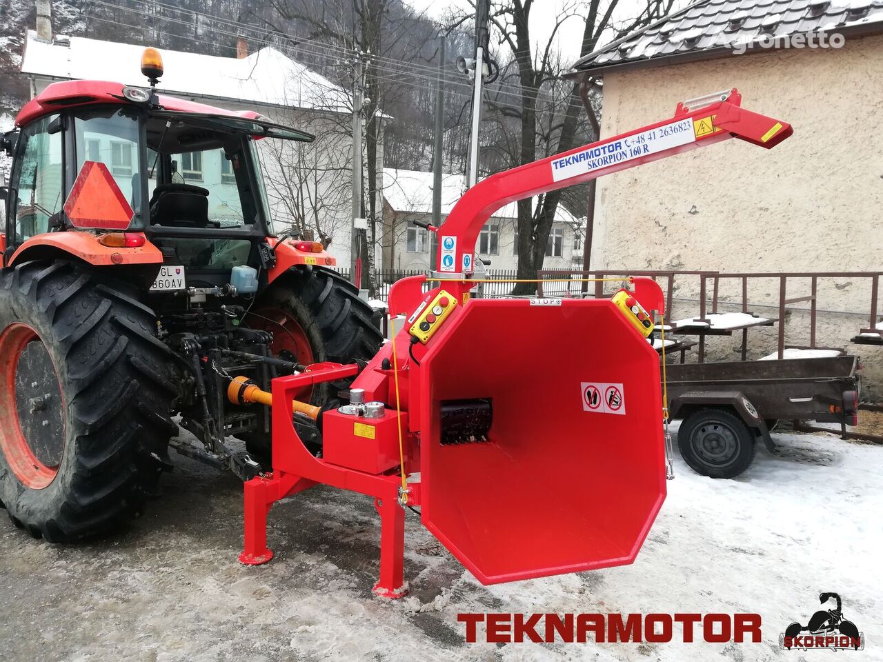 Teknamotor Skorpion 160 R biotrituradora nueva