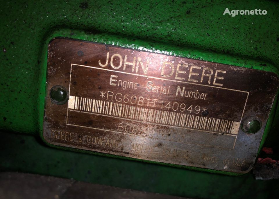 RG6081T motor para John Deere 7810 tractor de ruedas