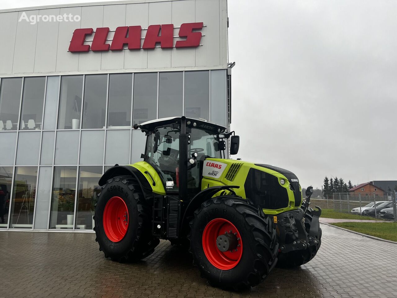 Claas Axion 870 tractor de ruedas