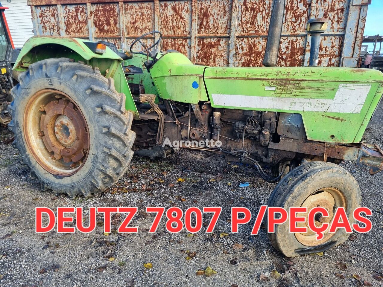 Deutz-Fahr 7807 tractor de ruedas para piezas